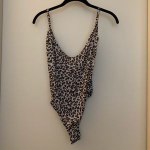 Cheetah Print Body Suit *NEVER WORN*